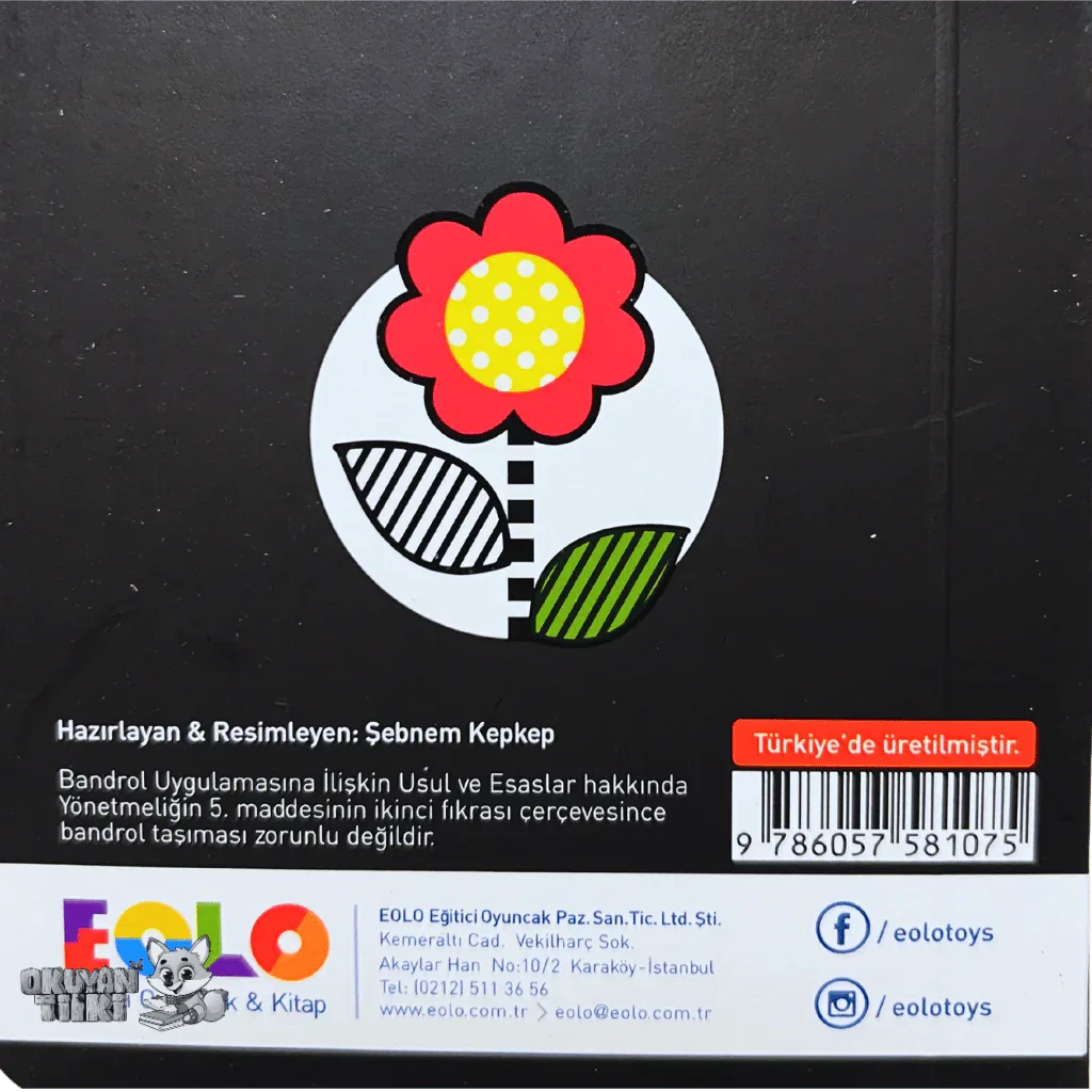 Bebeğim için İlk Kitaplar – Desenler (0+ Yaş) - Okuyan Tilki