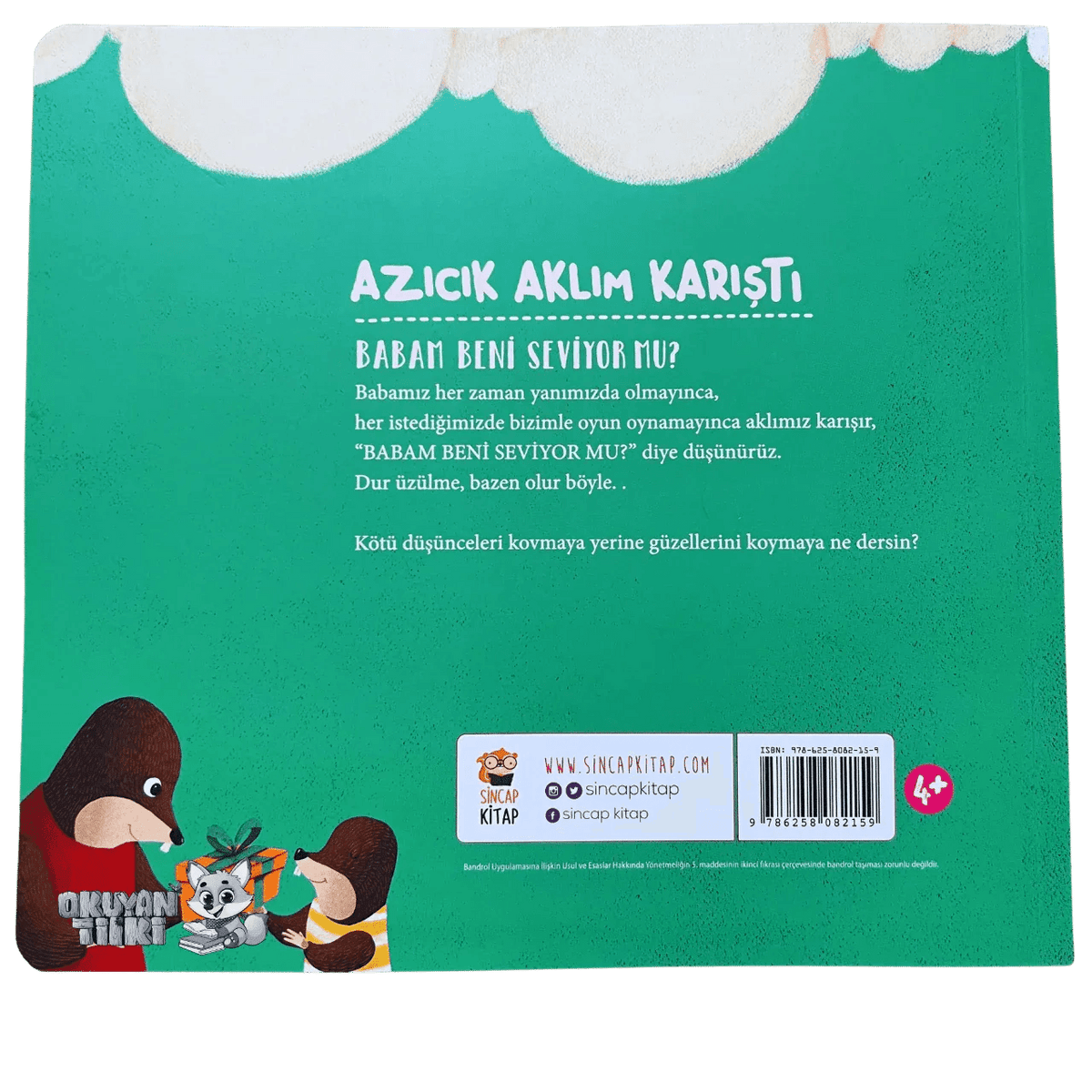 Azıcık Aklım Karıştı - Babam Beni Seviyor mu? (4+ Yaş) - Okuyan Tilki
