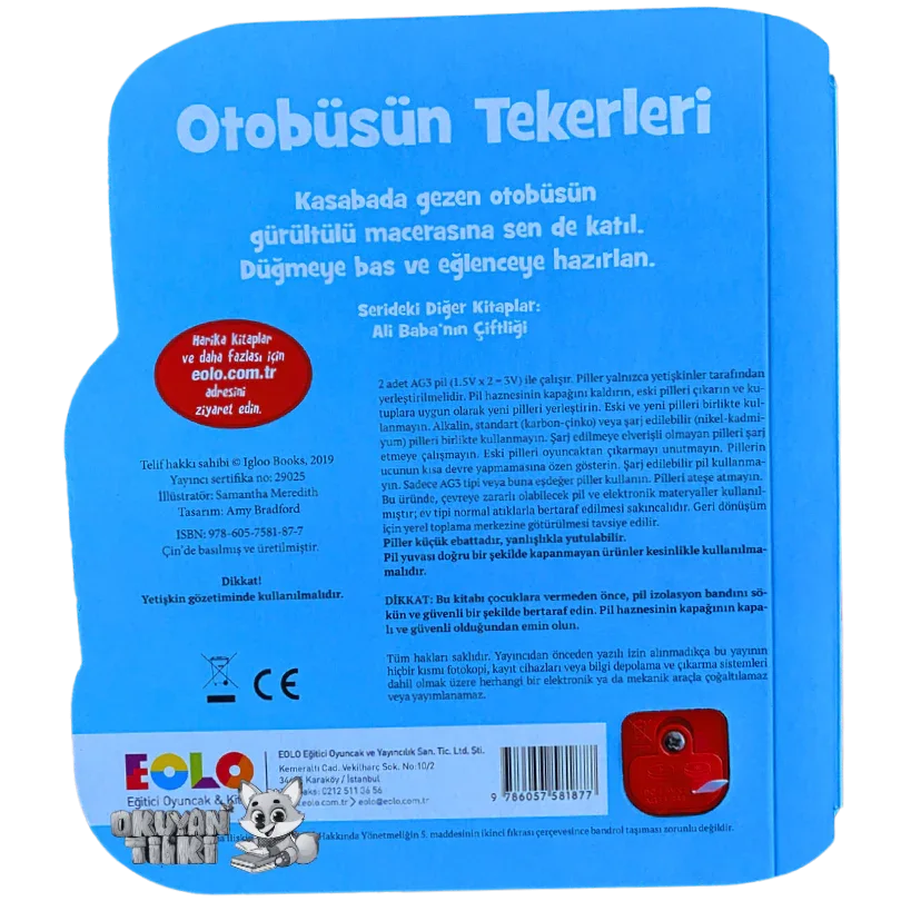 Otobüsün Tekerleri - Sesli Kitaplar (Soundbuch) - Okuyan Tilki