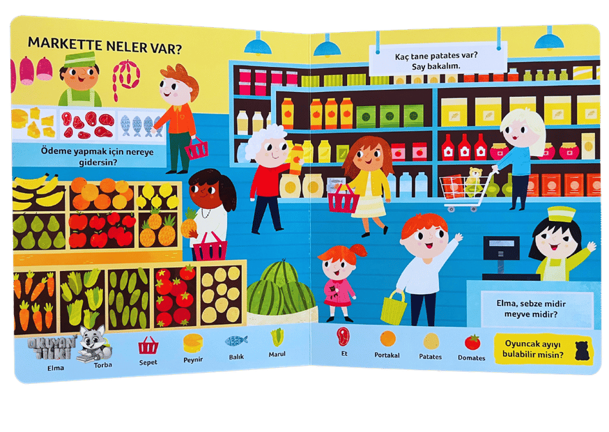 İlk Kelimelerimi Öğreniyorum (1+ Yaş)
