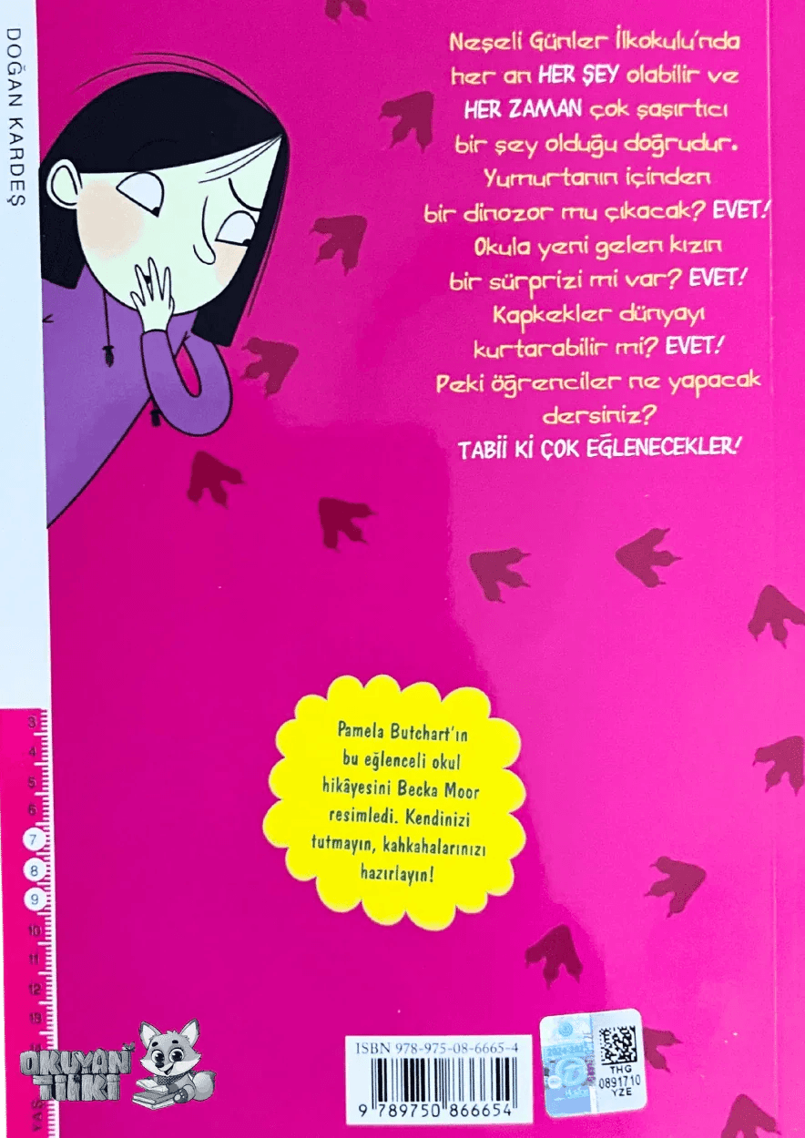 Neşeli Günler İlkokulu – Dino Civcivi (7+ Yaş) - Okuyan Tilki