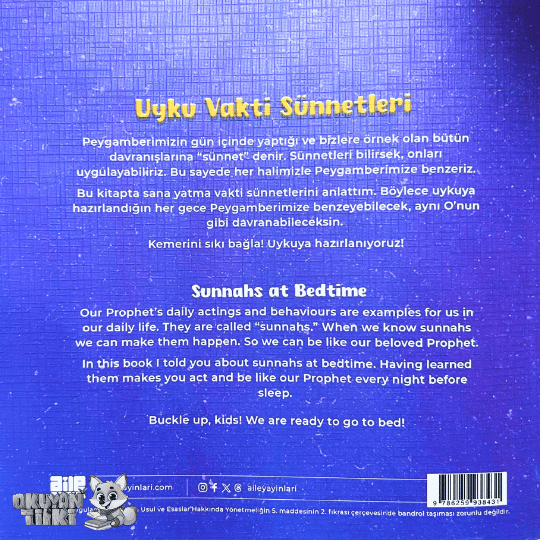 Uyku Vakti Sünnetleri (4+ Yaş)