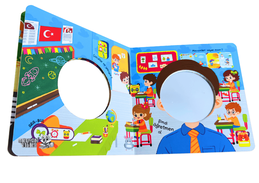 Aynalı Kitap - Meslekler (0+ Yaş)
