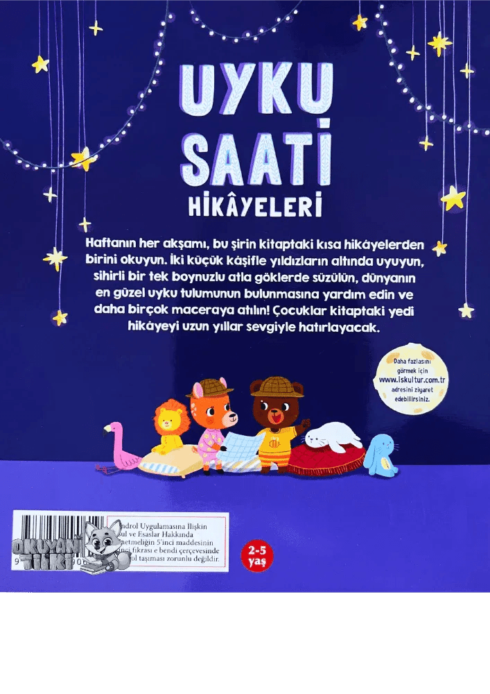 Uyku Saati Hikayeleri - 5 Dakikalık Hikayeler (2+ Yaş) - Okuyan Tilki