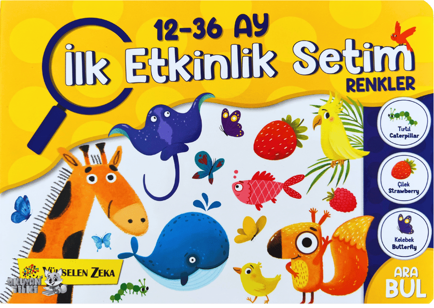 İlk Etkinlik Setim - Renkler (12-36 Ay)