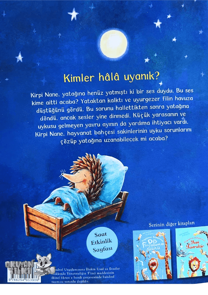 Hayvanat Bahçesinde Uyku Zamanı (4+ Yaş) - Okuyan Tilki