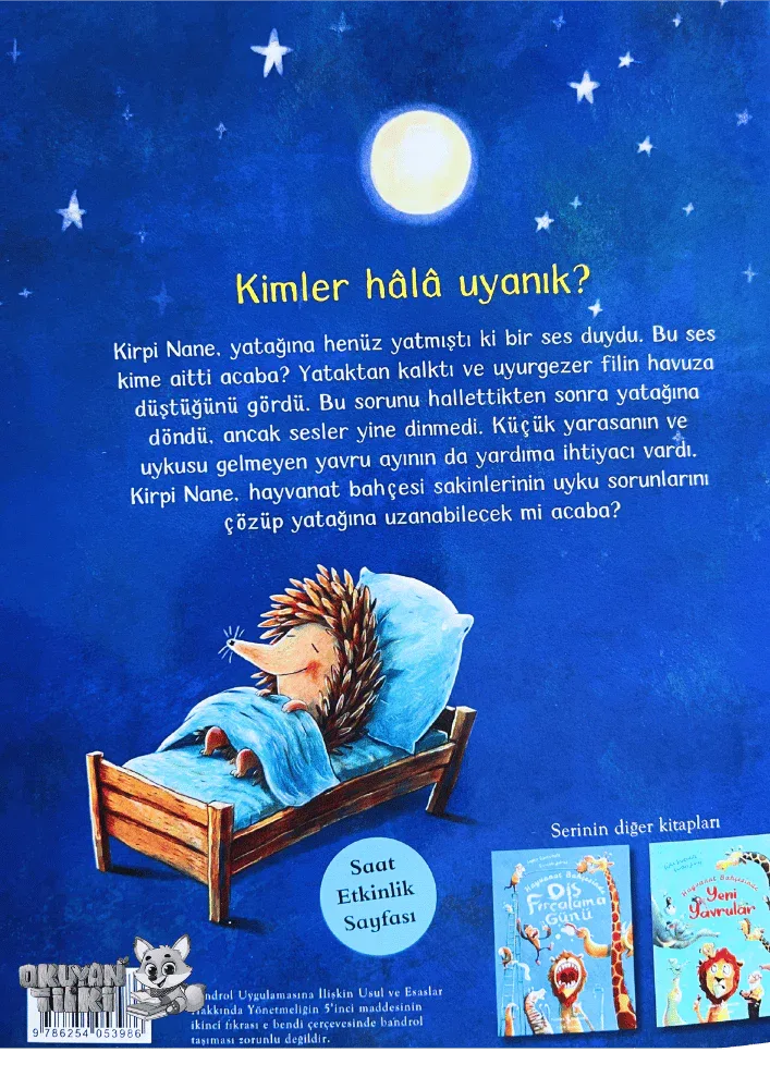 Hayvanat Bahçesinde Uyku Zamanı (4+ Yaş) - Okuyan Tilki