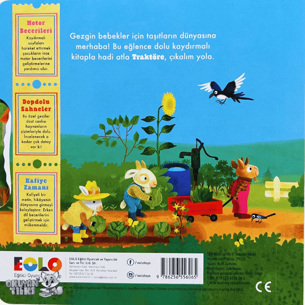 Gezgin Bebek – Traktör (2+Yaş) - Okuyan Tilki
