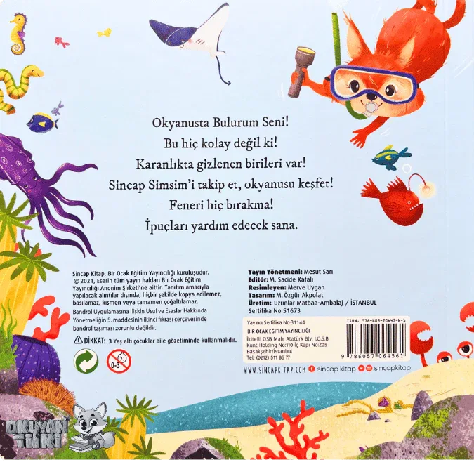 Bulurum Seni Okyanusta – Fenerli Kitap (1+ Yaş) - Okuyan Tilki