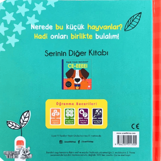 Ce-eeee!-Küçük Aslan Neredesin? (0+ Yaş) - Okuyan Tilki