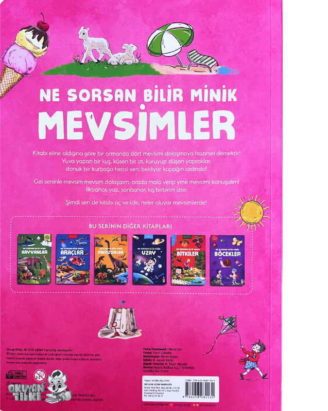 Ne Sorsan Bilir Minik – Benim İlk Mevsimler Kitabım (1+ Yaş)