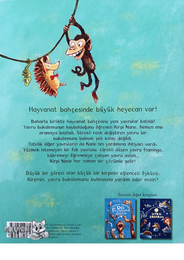 Hayvanat Bahçesinde Yeni Yavrular (4+ Yaş) - Okuyan Tilki