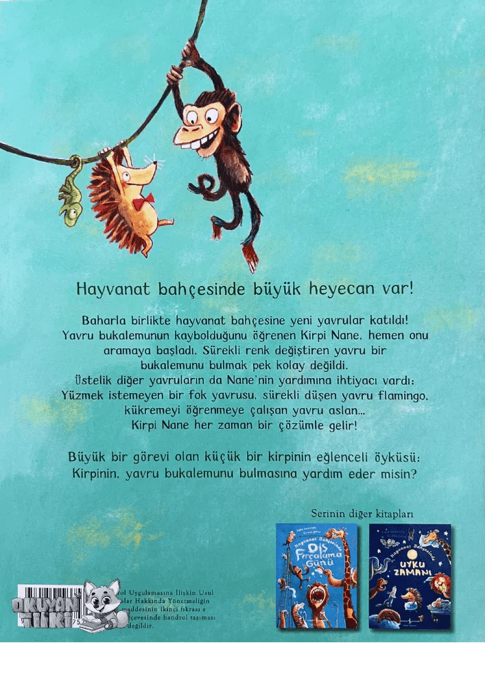 Hayvanat Bahçesinde Yeni Yavrular (4+ Yaş) - Okuyan Tilki