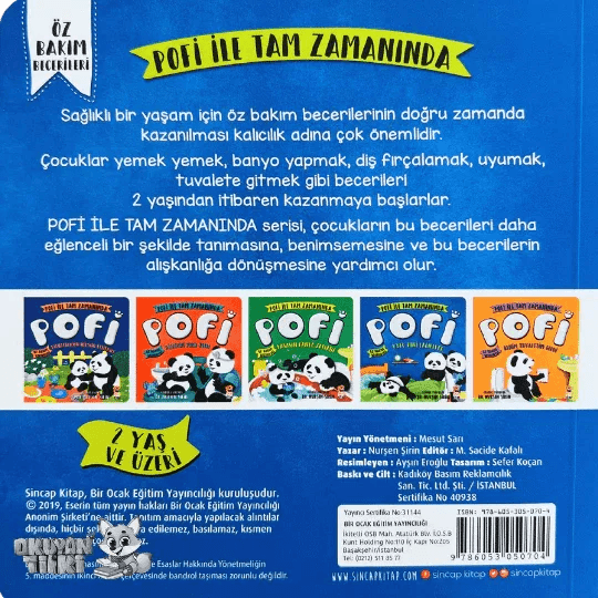 Pofi-Uyku Beni Çağırıyor (1+ Yaş) - Okuyan Tilki