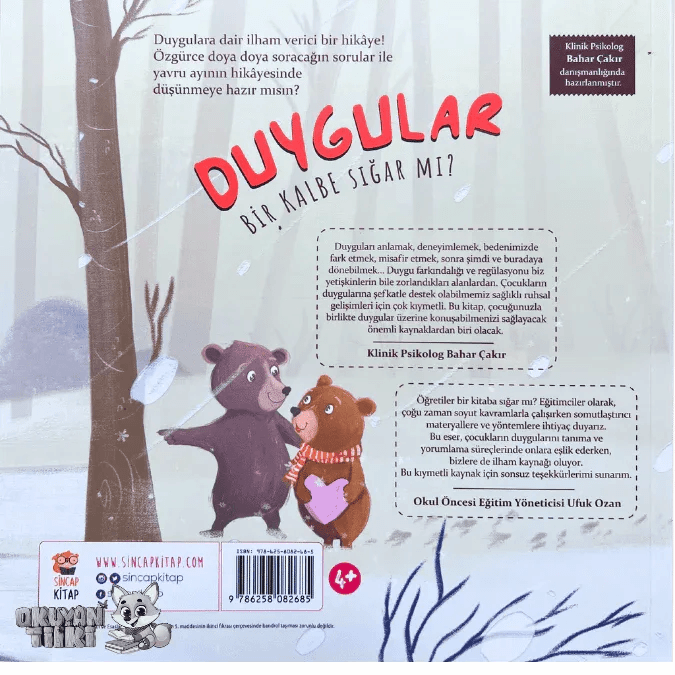 Duygular Bir Kalbe Sığar Mı? (4+ Yaş) - Okuyan Tilki