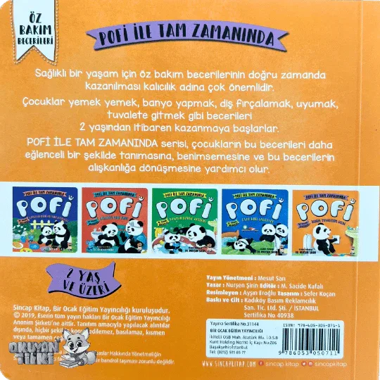 Pofi-Benim Tuvaletim Geldi (1+ Yaş) - Okuyan Tilki