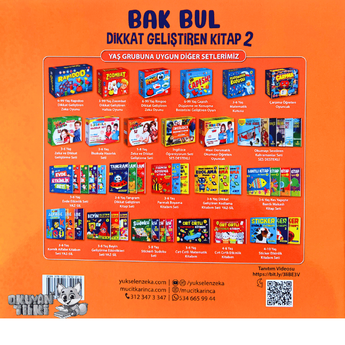 Bak Bul 2 - Yaz Sil (4-8 Yaş)