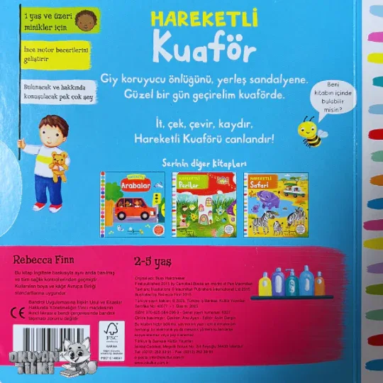 Hareketli Kuaför (2+ Yaş) - Okuyan Tilki