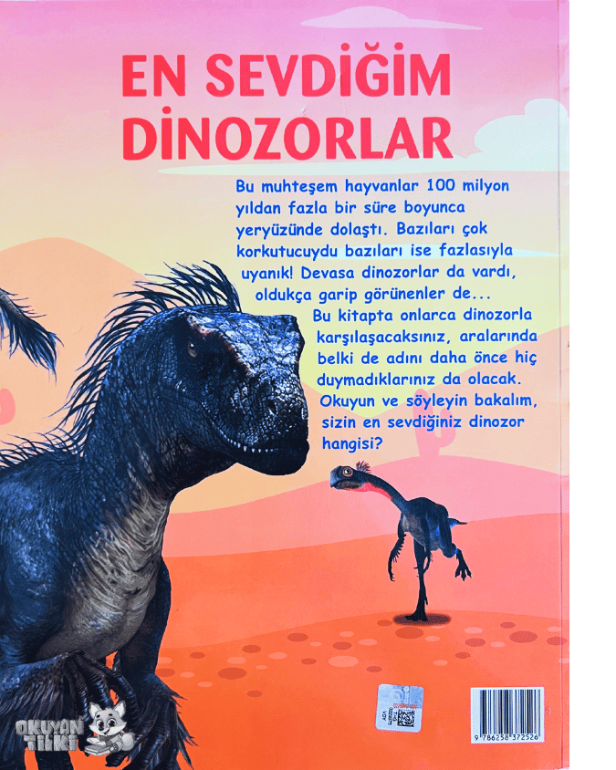 En Sevdiğim Dinozorlar (3+ Yaş)