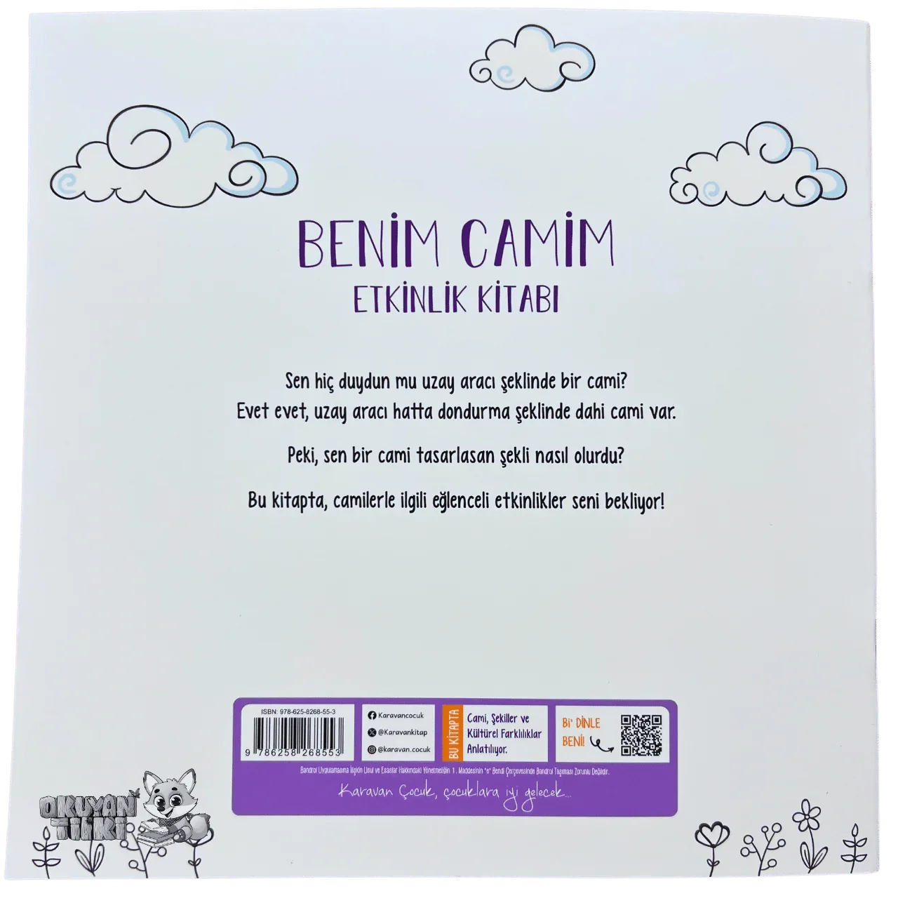 Benim Camim Etkinlik Kitabı (7+ Yaş) - Okuyan Tilki