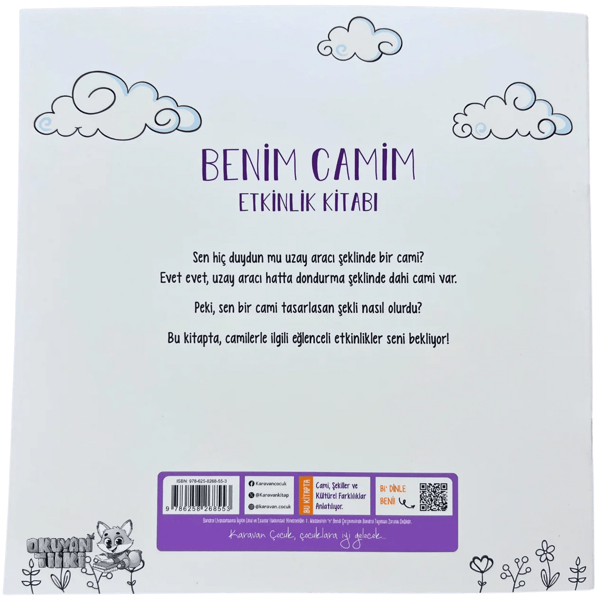 Benim Camim Etkinlik Kitabı (7+ Yaş) - Okuyan Tilki