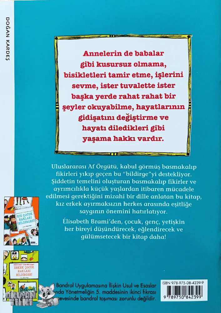 Anne Hakları Bildirgesi (7+ Yaş) - Okuyan Tilki