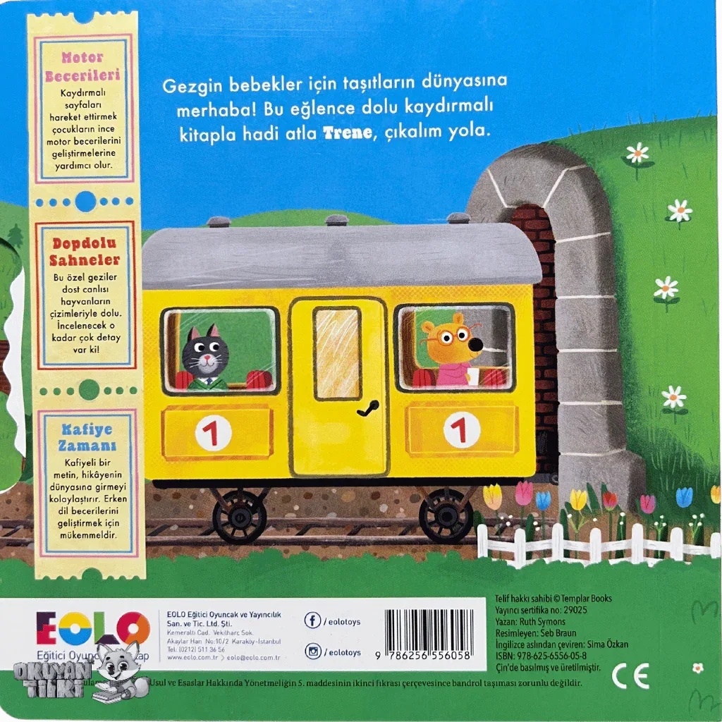 Gezgin Bebek – Tren (2+Yaş) - Okuyan Tilki
