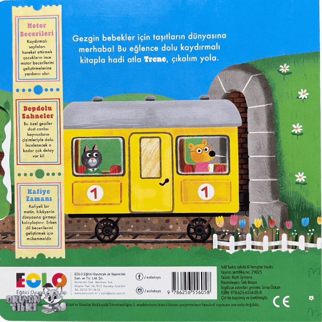 Gezgin Bebek – Tren (2+Yaş) - Okuyan Tilki