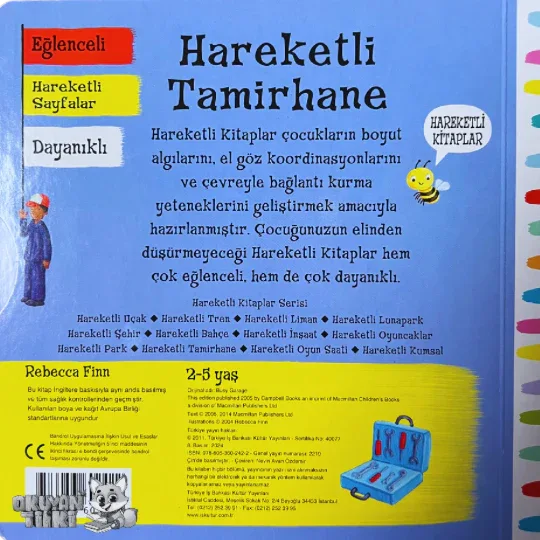Hareketli Tamirhane (2+ Yaş) - Okuyan Tilki