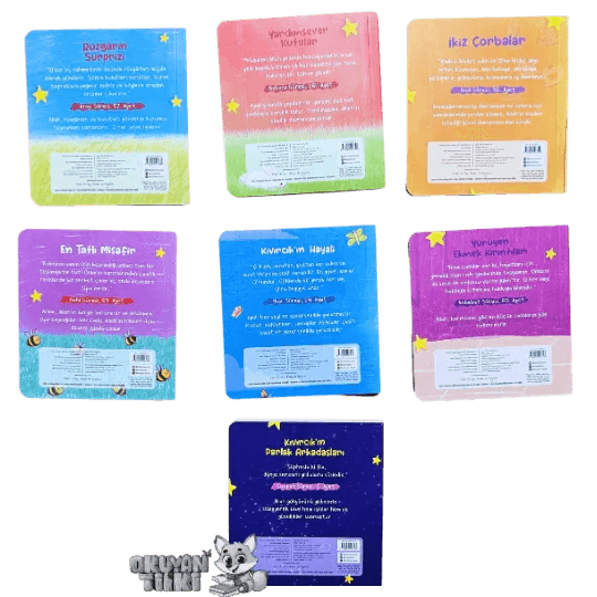 Kur’an Işığında Tatlı Rüyalar Masalları (7 Kitap, 2+ Yaş) - Okuyan Tilki