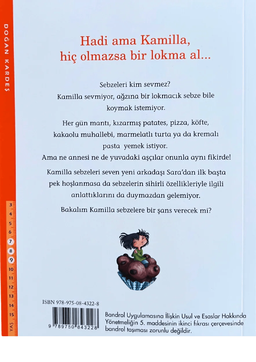 Sebze Yemek İstemiyorum! (7+ Yaş) - Okuyan Tilki