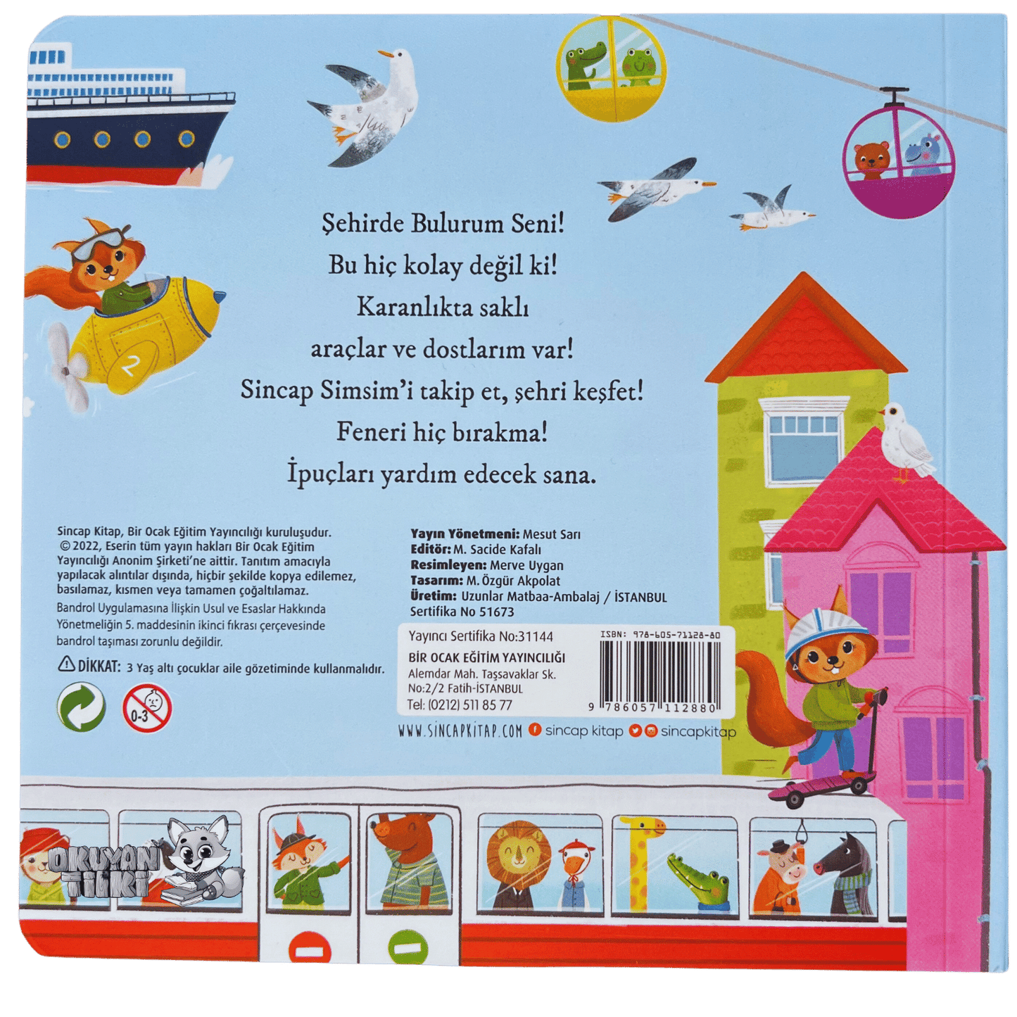 Bulurum Seni Şehirde – Fenerli Kitap (1+ Yaş) - Okuyan Tilki