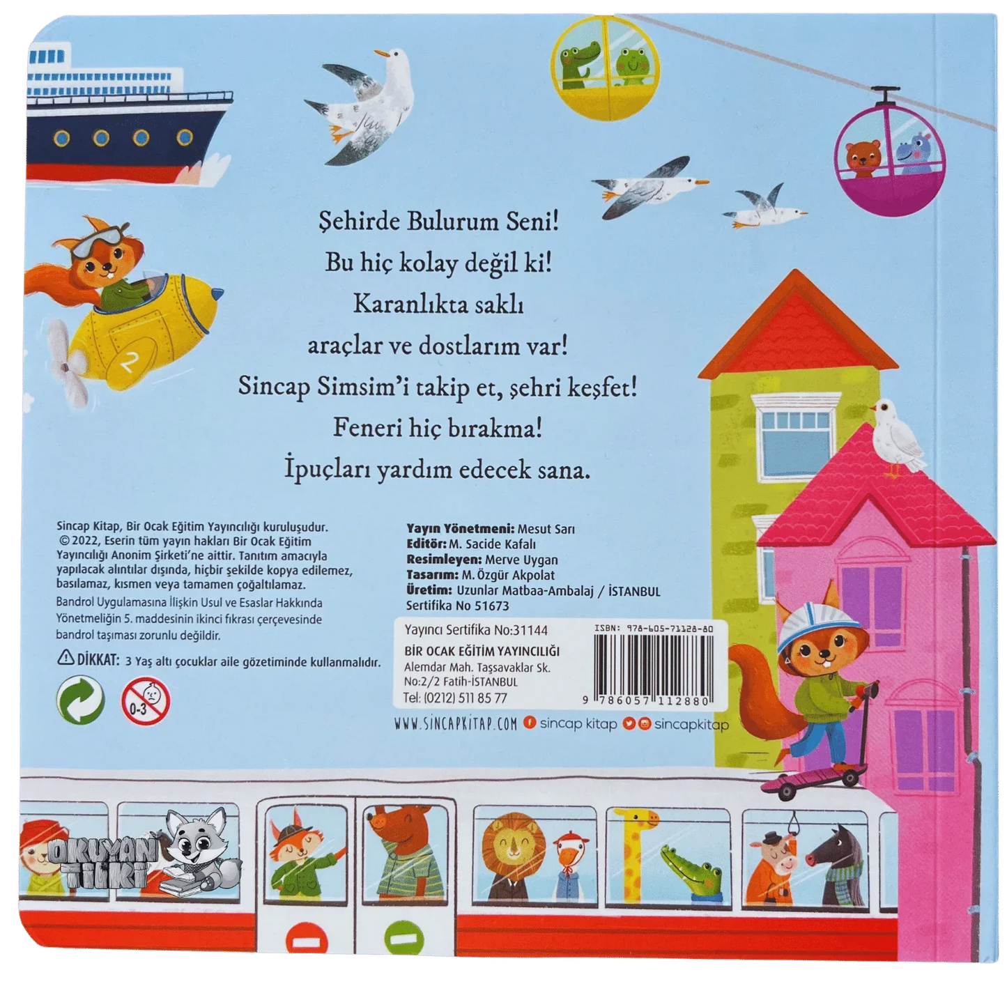 Bulurum Seni Şehirde – Fenerli Kitap (1+ Yaş) - Okuyan Tilki