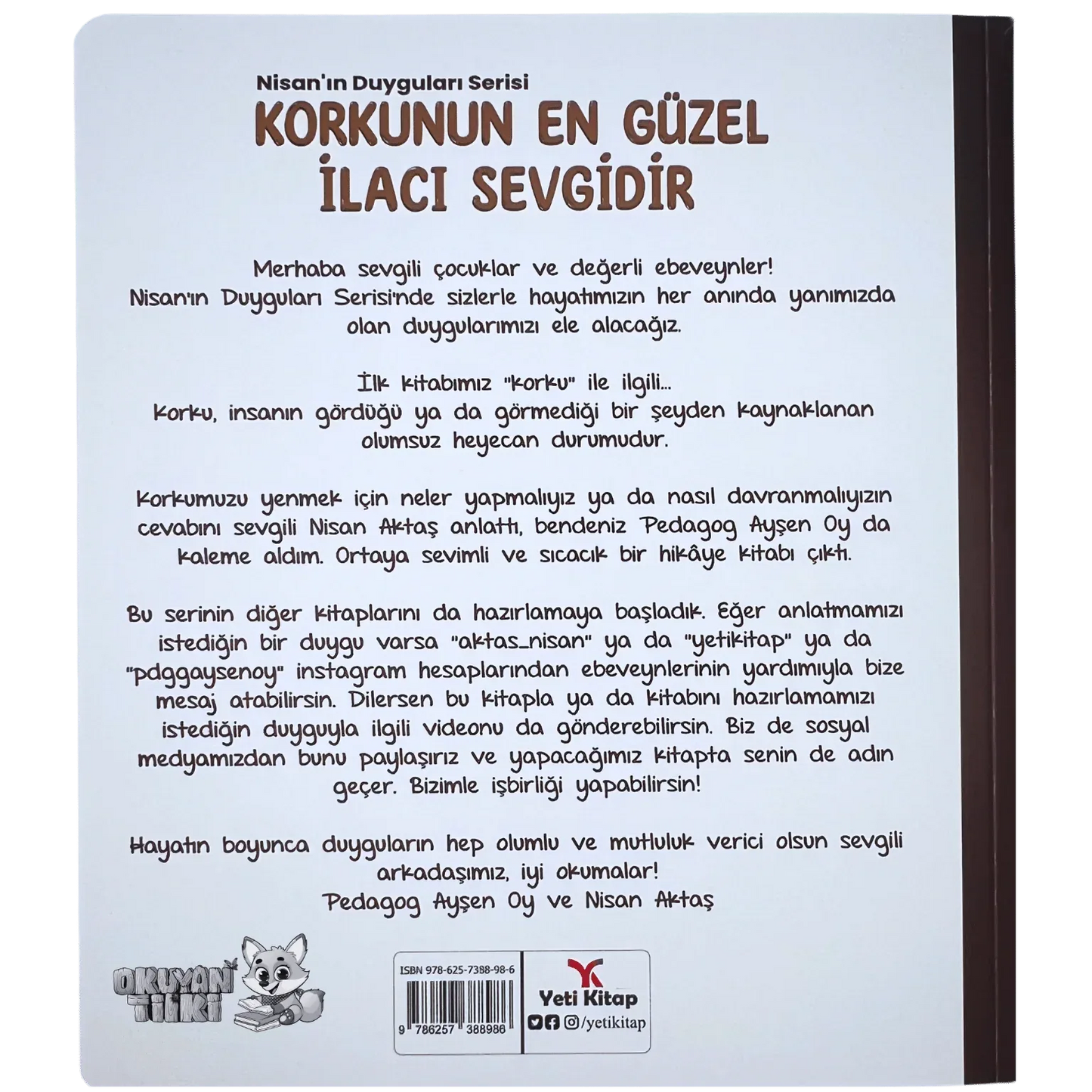 Korkunun En Güzel İlacı Sevgidir - Okuyan Tilki