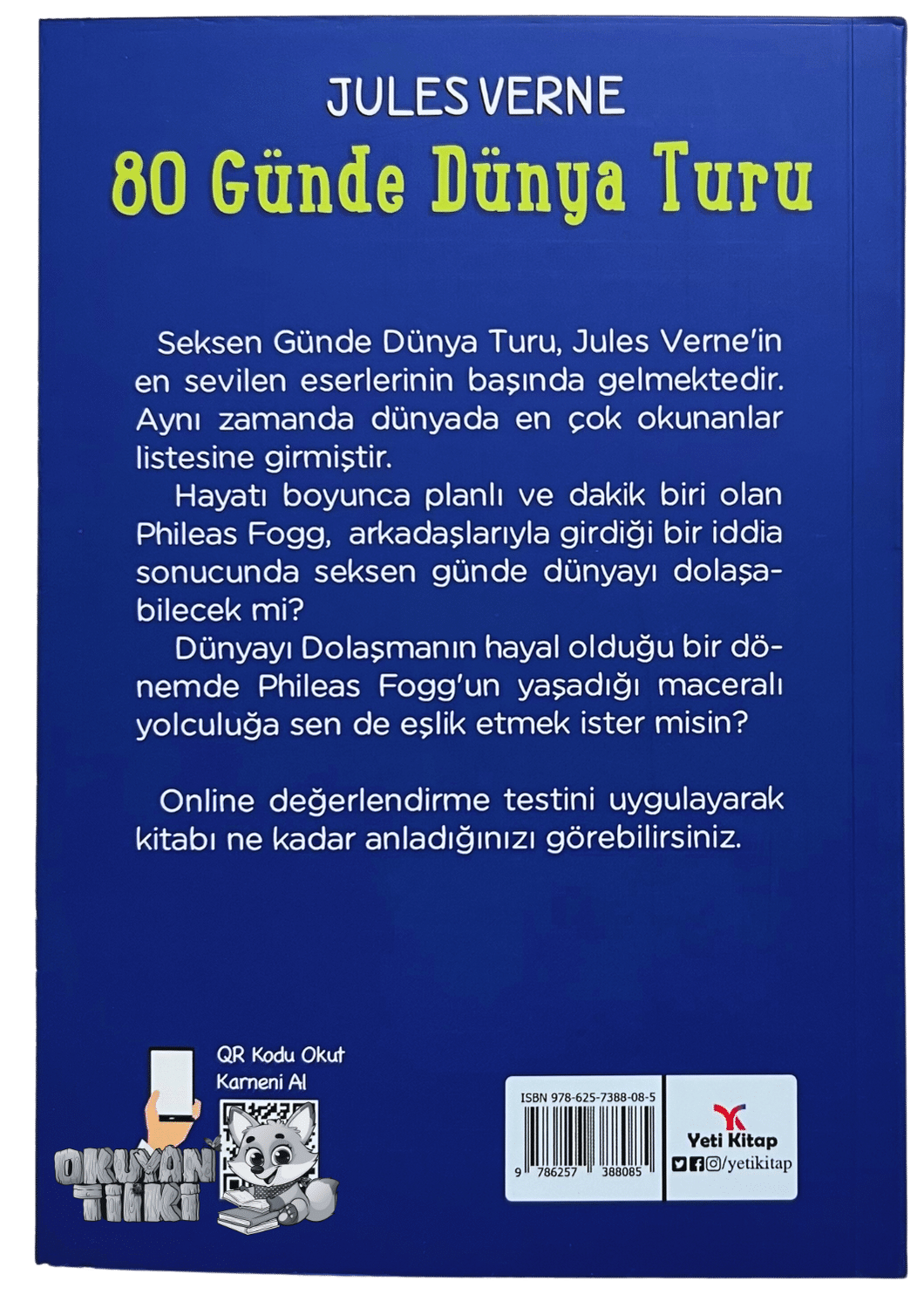 80 Günde Dünya Turu (7+ Yaş) - Okuyan Tilki