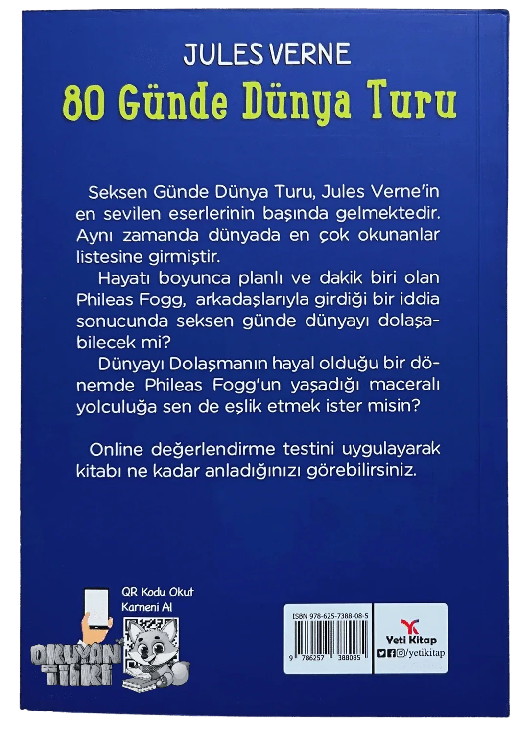 80 Günde Dünya Turu (7+ Yaş) - Okuyan Tilki