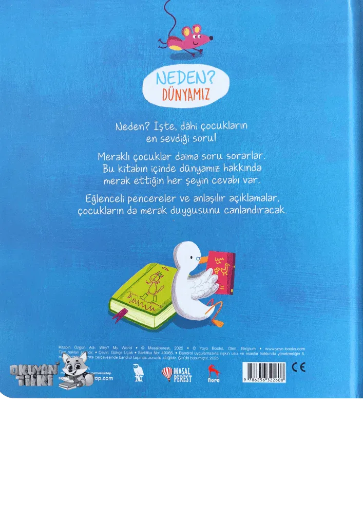 Neden? Dünyamız - Pencereli Kitap (3+ Yaş) - Okuyan Tilki