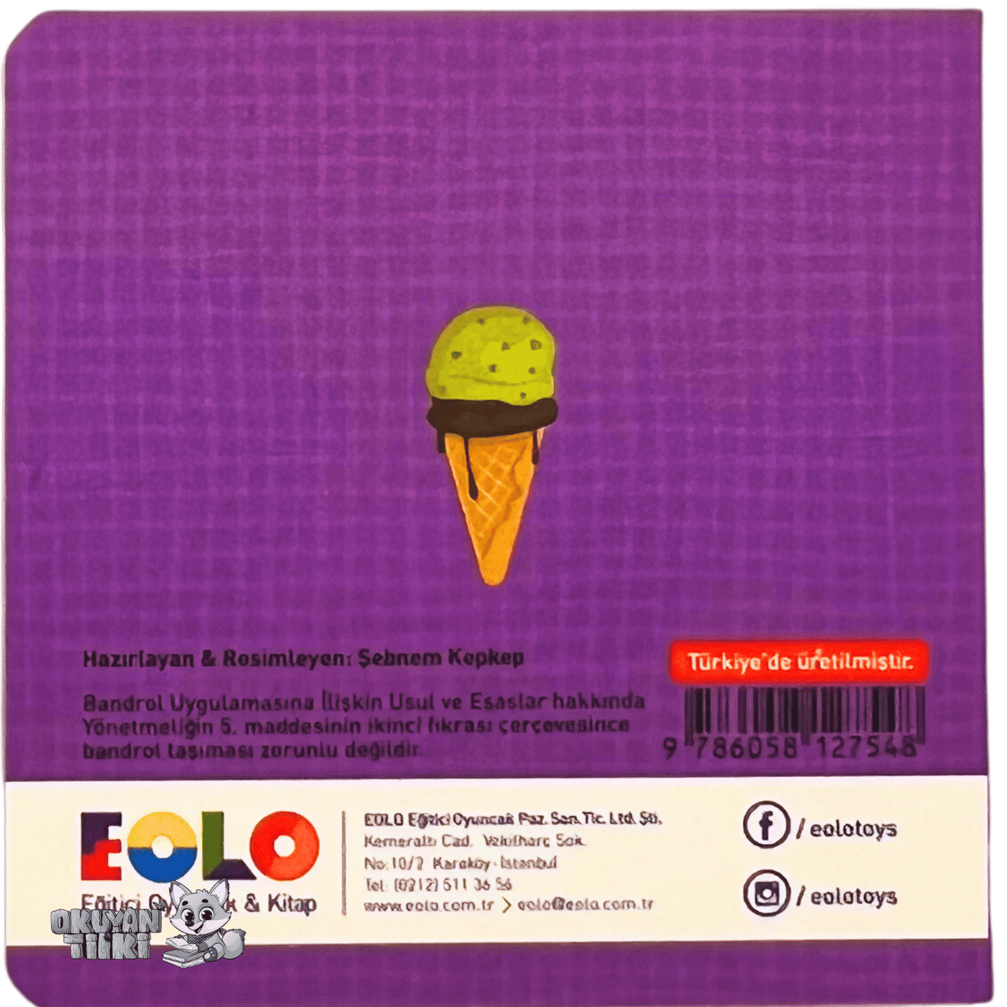 Minik Kitaplar - 5 Duyu (1+ Yaş) - Okuyan Tilki