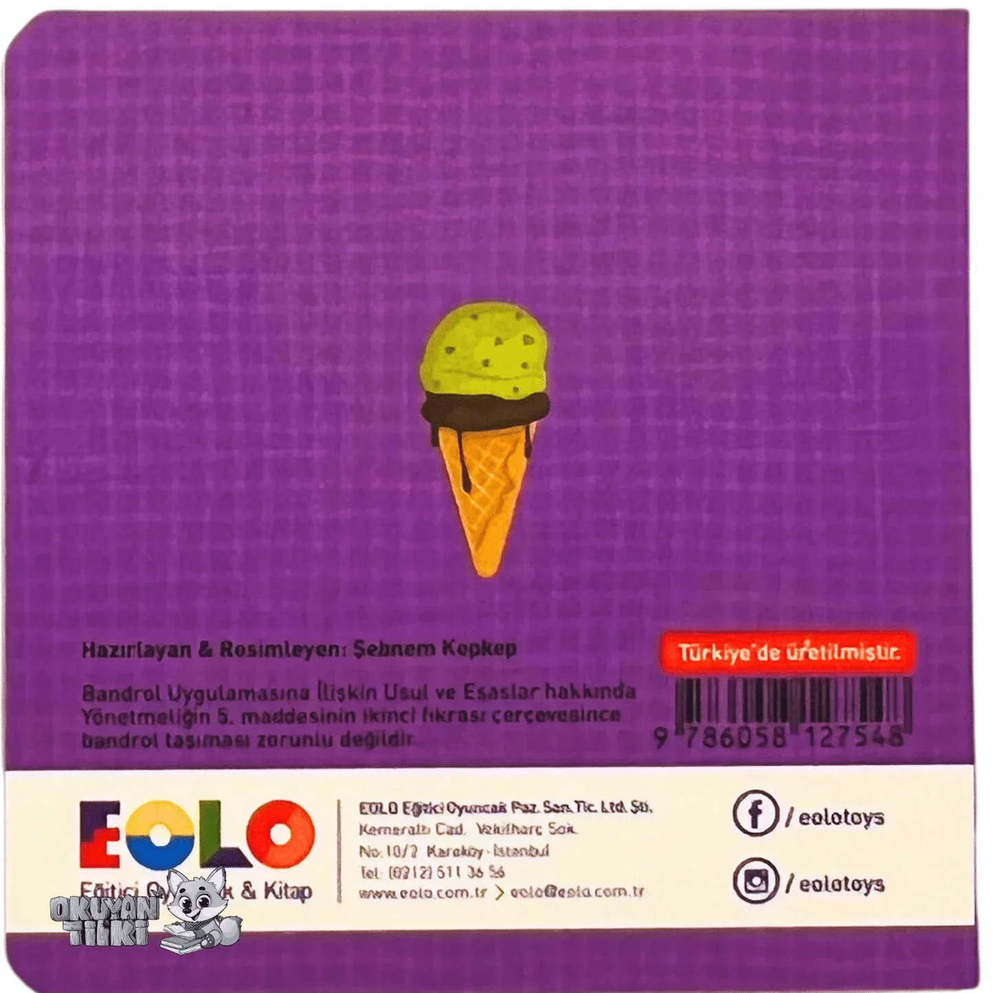 Minik Kitaplar - 5 Duyu (1+ Yaş) - Okuyan Tilki