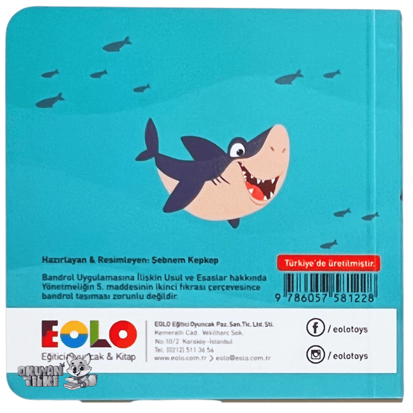 Minik Kitaplar - Sualtı (1+ Yaş) - Okuyan Tilki