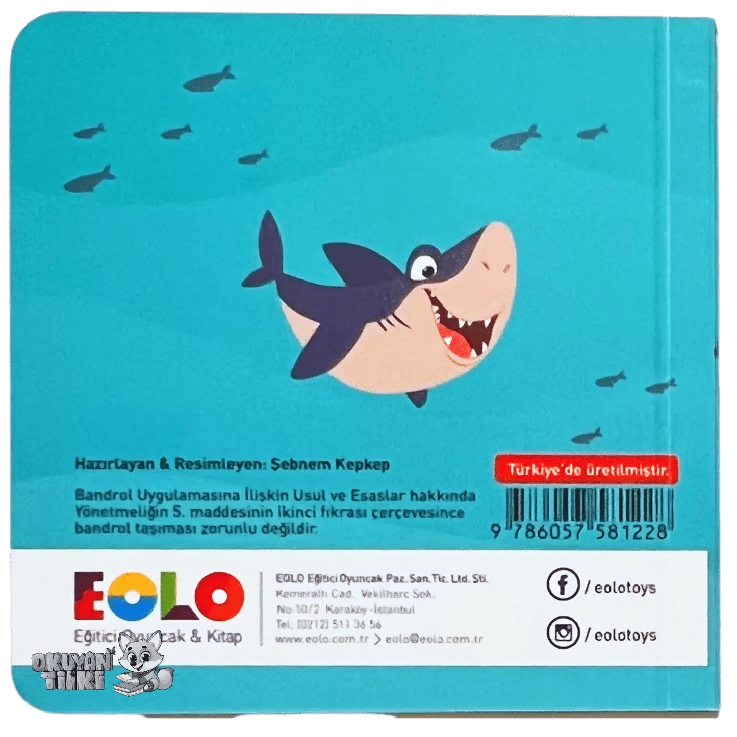 Minik Kitaplar - Sualtı (1+ Yaş) - Okuyan Tilki