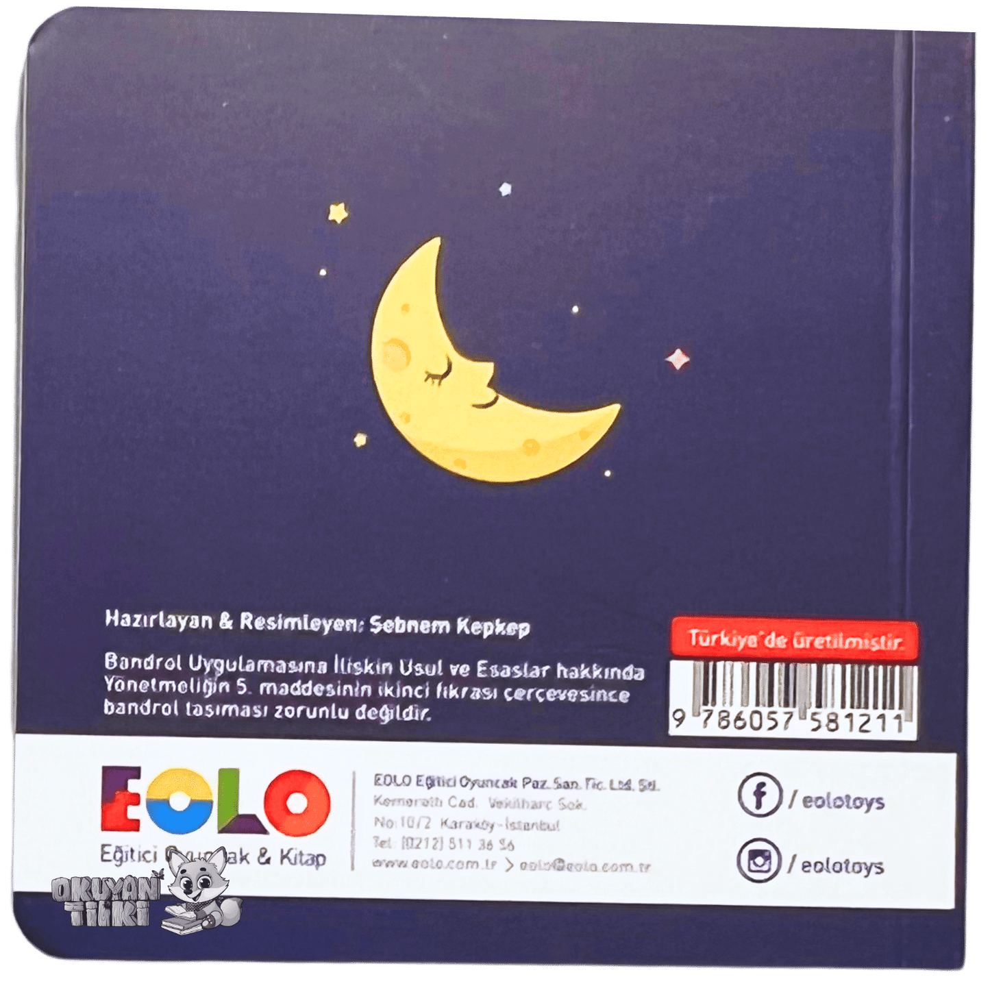 Minik Kitaplar - Gökyüzü (1+ Yaş) - Okuyan Tilki