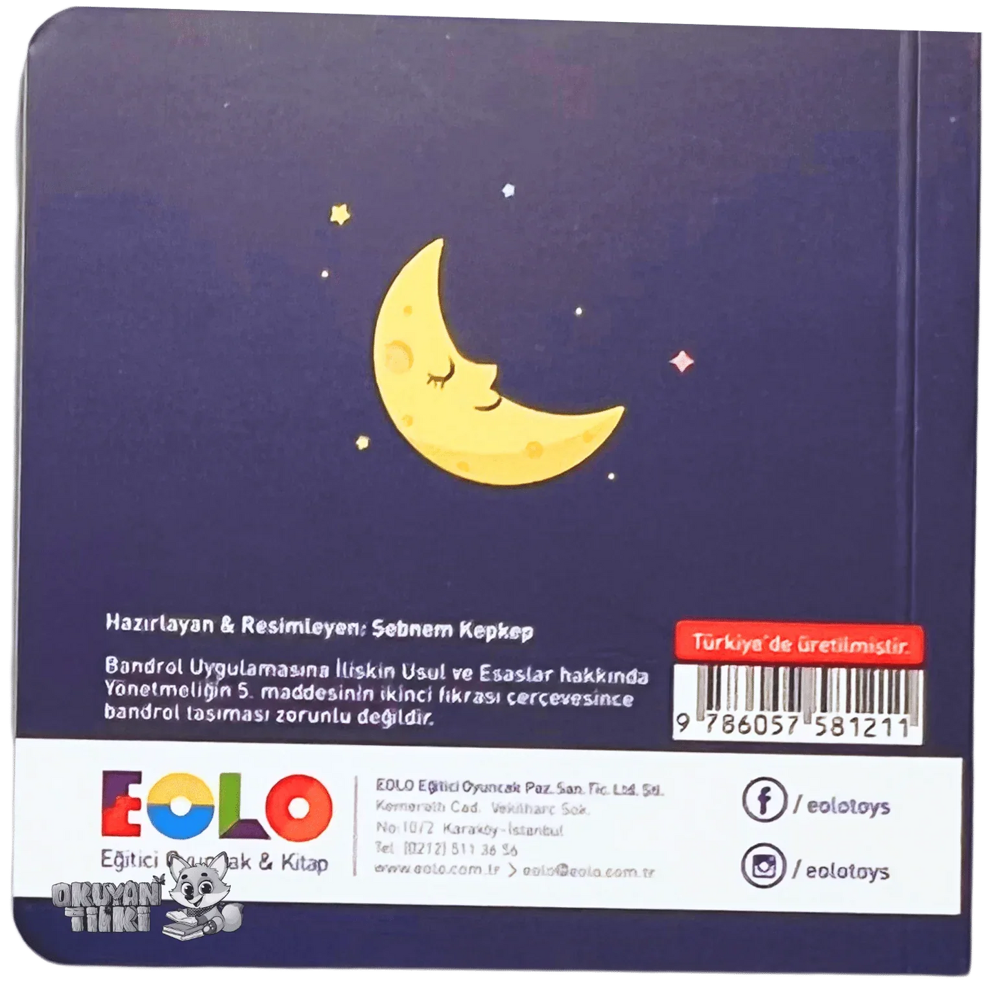 Minik Kitaplar - Gökyüzü (1+ Yaş) - Okuyan Tilki