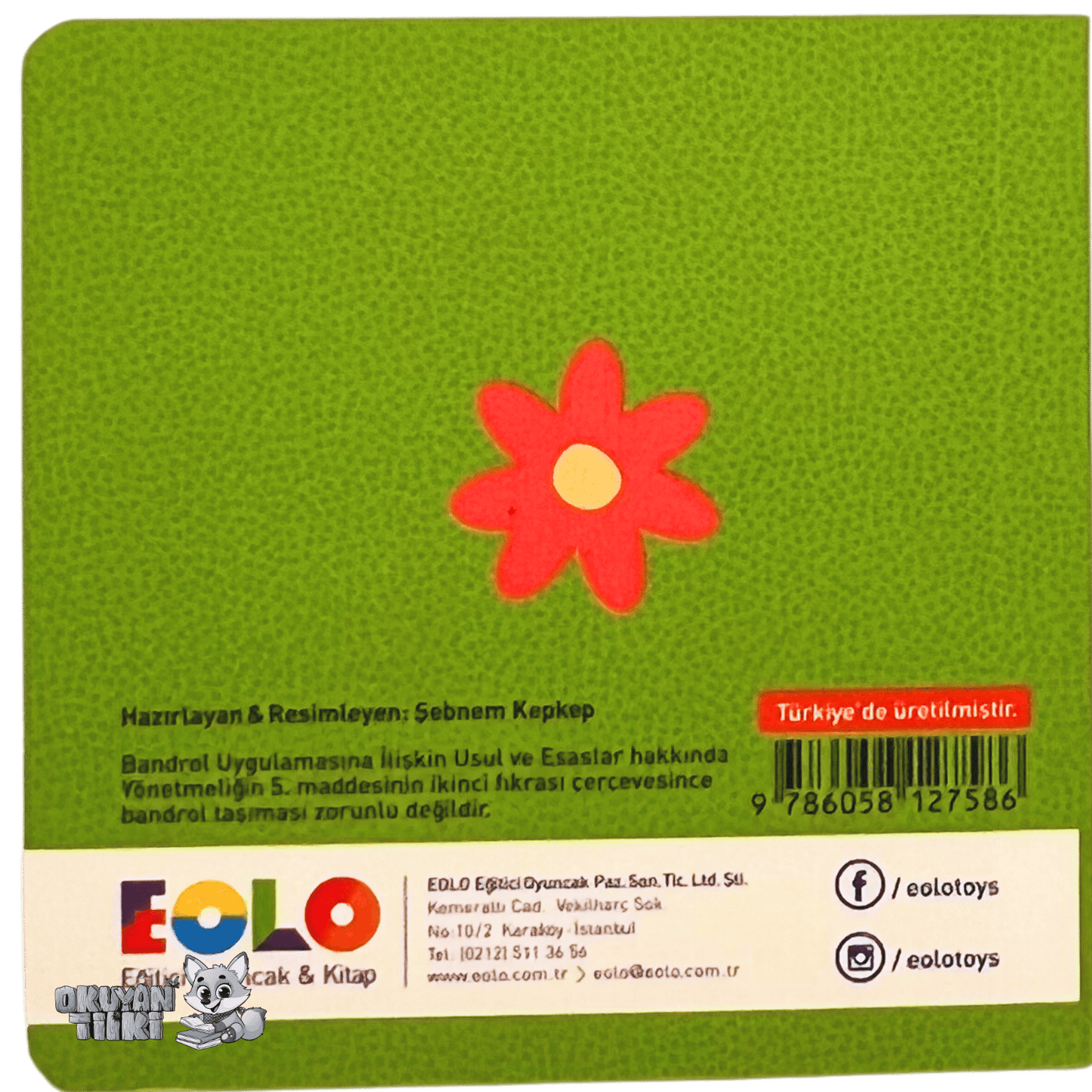 Minik Kitaplar - Mevsimler (1+ Yaş) - Okuyan Tilki