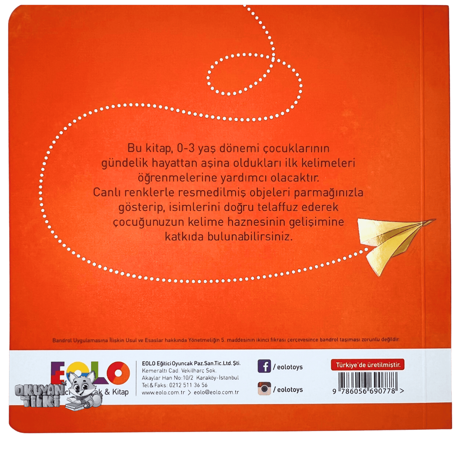 İlk Sözlügüm (1+ Yaş) - Okuyan Tilki