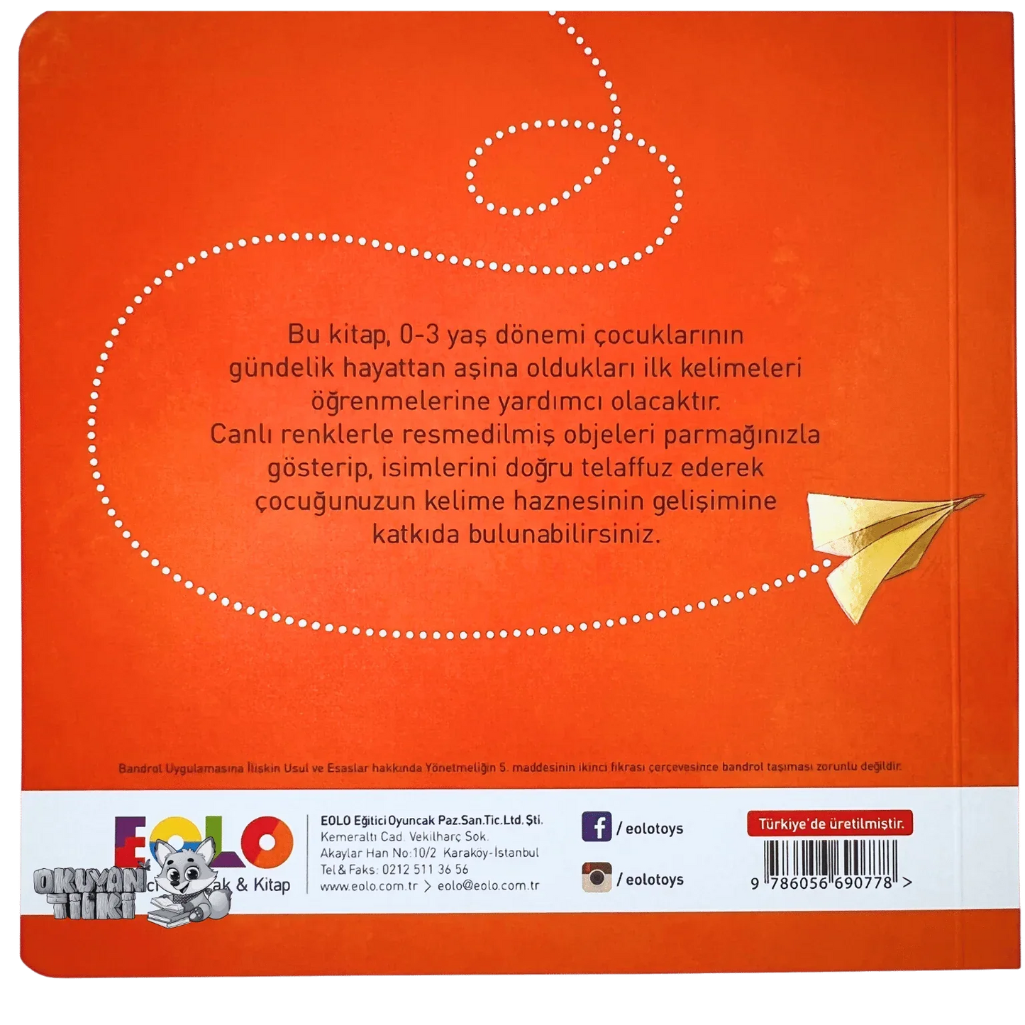 İlk Sözlügüm (1+ Yaş) - Okuyan Tilki