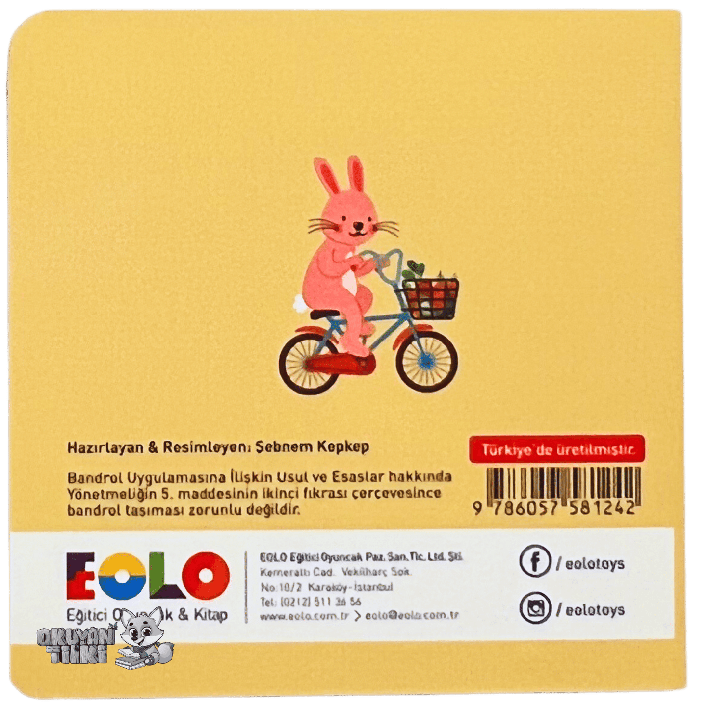 Minik Kitaplar - Taşıtlar (1+ Yaş) - Okuyan Tilki