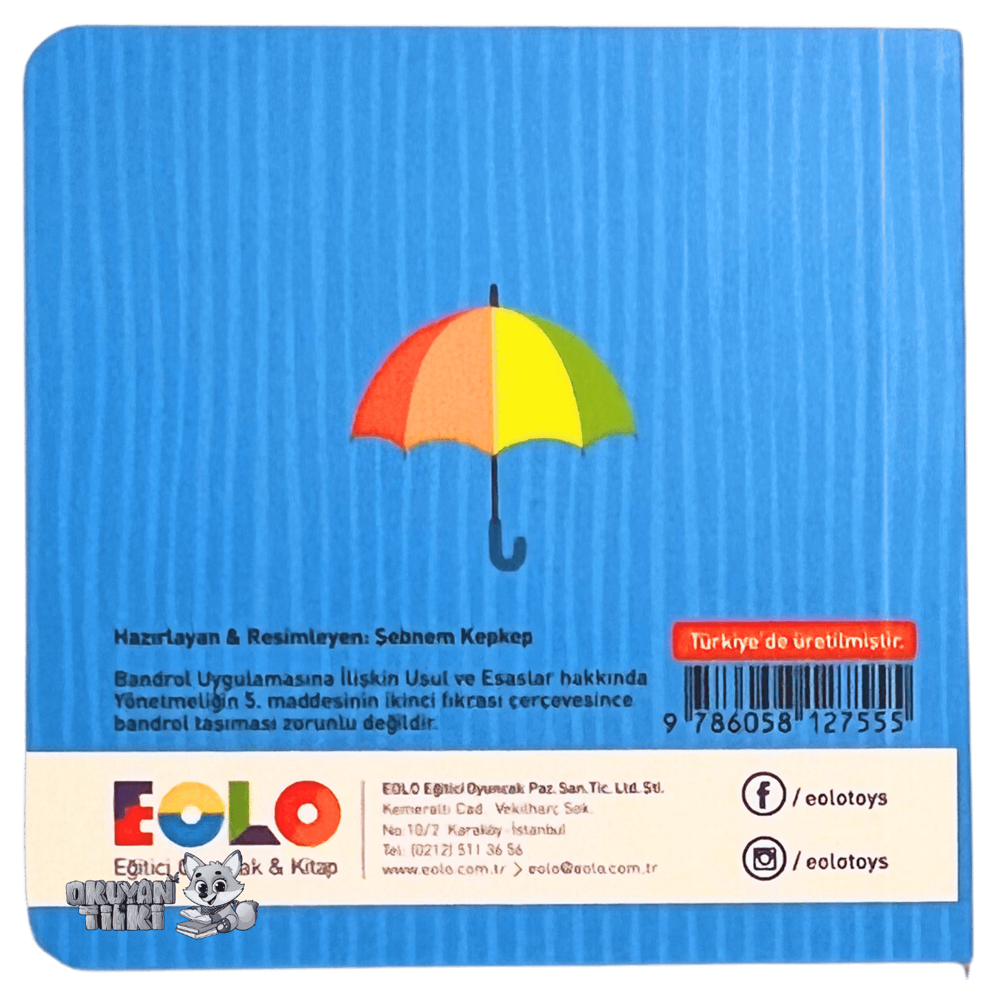 Minik Kitaplar - Sayılar (1+ Yaş) - Okuyan Tilki