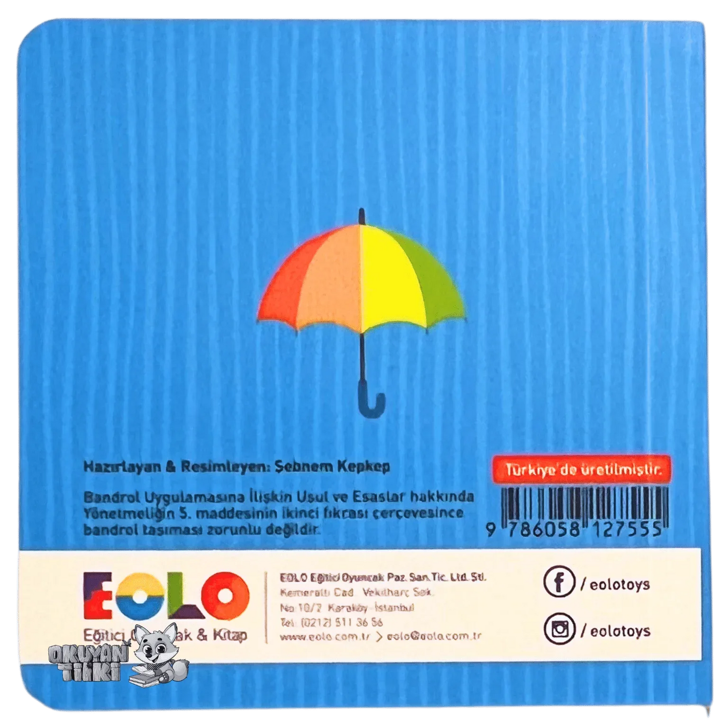 Minik Kitaplar - Sayılar (1+ Yaş) - Okuyan Tilki