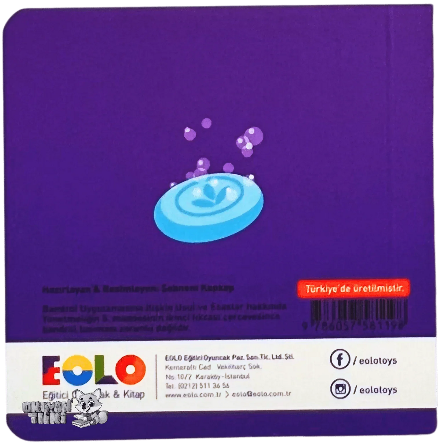 Minik Kitaplar - Banyoda (1+ Yaş) - Okuyan Tilki